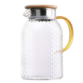 Ulcior de rouа ARDESTO Dew, cu capac din bambus, 1500 ml