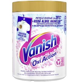 Пятновыводитель пудра VANISH Oxi Action White, 960 г