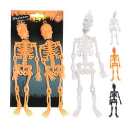 Suvenir Halloween, Schelet suspendabil, 24cm, 2buc