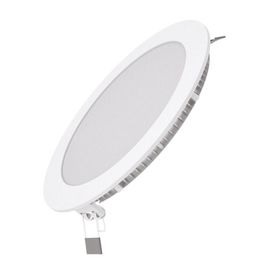 Спот LED GAUSS Ultra Slim, Встраиваемый, Круглый, 12W, 3000K, 800lm, IP20, 170x22мм, 1, 20, теплый свет