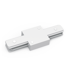 Conector pentru sina trackligt GAUSS TR106 IP20, drept, rigid, alb, 1 buc