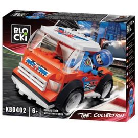 Set de constructie Blocki Grand Tour-Truck Race Team, 100 piese