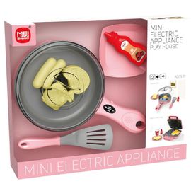 Игрушка Mei Lian Розовая кастрюля с аксессуарами и подсветкой, ZJA343945