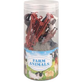 Набор из 11 фигурок Wild Animals Лошади, в тубусе, ZJA325810