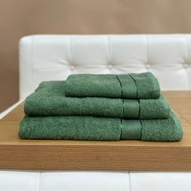 Полотенце для лица BUMBACEL CURCUBEU, Оливковый, 50*90 см