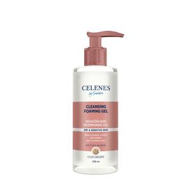 Гель-пенка CELENES Cloudberry, для чувствительной и сухой кожи, 250мл