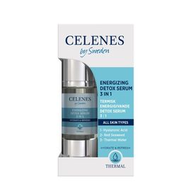 Детокс-сыворотка CELENES Thermal, 3в1 бодрящая, 30мл