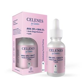 Сыворотка CELENES, AHA+ BHA+ LACTIC+ АРКТИЧЕСКАЯ ЧАГА ГРИБ, 30мл