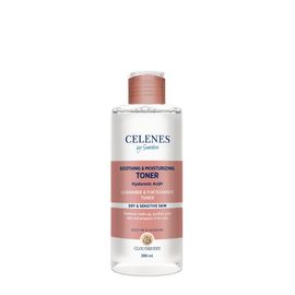 Тоник CELENES Cloudberry, увлажняющий и успокаивающий, для сухой и чувствительной кожи, 200мл