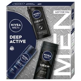 Набор подарочный NIVEA Men Deep Active Trio