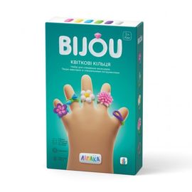 Pasta de modelat LIPAKA, care se usuca in 24h, Inele-Flori