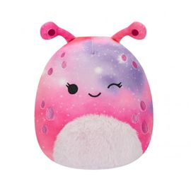 Jucarie de plus Squishmallows Extraterestru roz - Loraly, 19cm