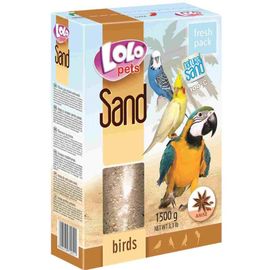 Nisip pentru pasari LOLO PETS, cu anason, carton, 1.5 kg