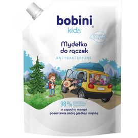 Sаpun lichid Bobini pentru copii, antibacterian, rezervа, 300 ml