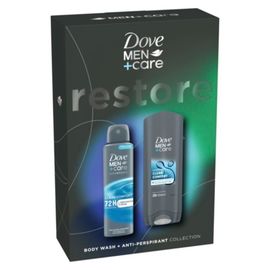 Set cadou DOVE Men + Care Clean Comfort (SG 250ml + DEO 150ml) 2025