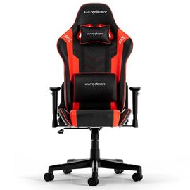 Игровое кресло DXRACER Prince GC-P132-NR-FX2, черно-красный