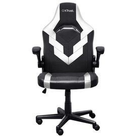 Игровое кресло TRUST GXT 703W RIYE, черно-белый
