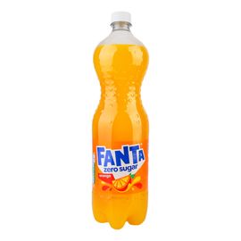 Bautura carbogazoasa FANTA Orange Zero Zahar 1.25L