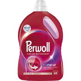 Гель для стирки PERWOLL Color, 3000мл, 60стирок