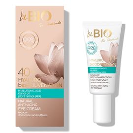 Crema pentru zona ochilor beBIO Bio Rejuvenation 40+, 15 ml