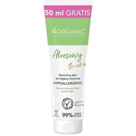 Средство для интимной гигиены 4ORGANIC Алоэ, 200+50мл