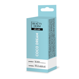 Бальзам для губ BEAUTYDERM Coco Dream, кокос, 10 мл