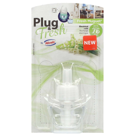 Электрический освежитель воздуха NICOLS Plug & Fresh, ландыш, запаска