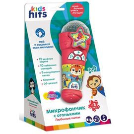 ​Microfonul cu lumini KIDS HITS Hituri preferate, KH16/004