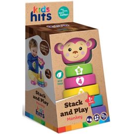 ​Piramida din lemn KIDS HITS Monkey, KH20/013