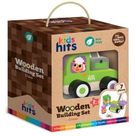 ​Set de constructie din lemn KIDS HITS Crane, KH20/015