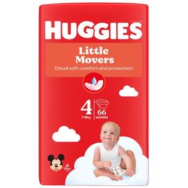 Подгузники для детей HUGGIES Ultra Comfort Mega №4, унисекс, 7-18 кг, 66 шт