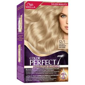 Краска для волос COLOR PERFECT Ультра яркий пепельный блонд 12/1, 135 мл