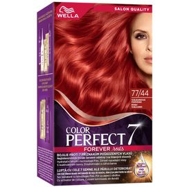 Краска для волос COLOR PERFECT Красный Вулканический 77/44, 135 мл