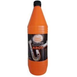 Curatator tevi CLEAN HOUSE de canalizare KROT, 1000 ml