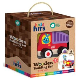 ​Setul de constructie din lemn KIDS HITS Dump Truck, KH20/016