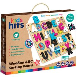 ​Tabla din lemn puzzle KIDS HITS ABC, KH20/025