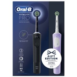Электро-щетка ORAL B Vitality Pro Duo Cross Action, 2 шт