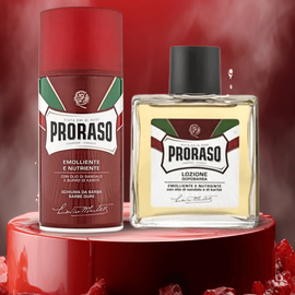Набор PRORASO Для жесткой щетины 2 в 1