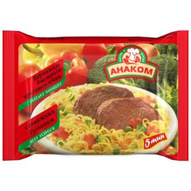 Fidea АНАКОМ cu supa de vita, 60 g