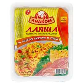 Fidea АНАКОМ cu gust de bacon si branza, 90 g