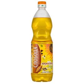 Масло Подсолнечное СЛОБОДА Нерафинированное, 1 л