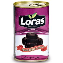 Masline negre LORAS fara samburi, 280 g