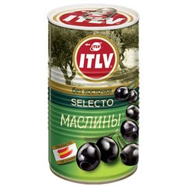 Маслины ITLV без косточки, 370 мл