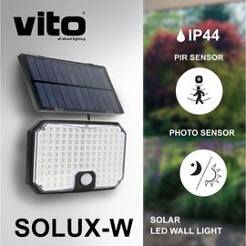 Corp de Iluminat LED VITO SOLUX-W pentru gradina, 2W, 6000K, IP44, 1, 32