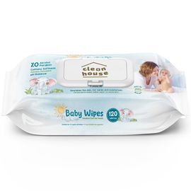 Servetele umede Clean House Baby, 120 buc