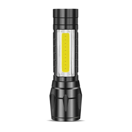 Lanterna LED VITO FLASH-1, reincarcabila, aluminium-black, 3W, 200Lm, 6000K