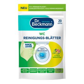 Магические листочки для WC DR.BECKMANN Citrus, растворимые, 20листов