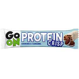 Batonul cu proteine SANTE Go On Crisp, biscuiti si caramel, 50 g