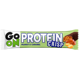 Batonul cu proteine SANTE Go On Crisp, arahide si caramel, 50 g
