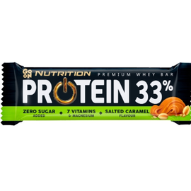 Batonul cu proteine SANTE Go On 33%, caramela sarata, 50 g